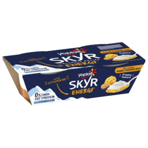 Yoplait launches SKYR ENERGY*: the first Skyr with real fruit, added vitamins, high in protein and fat free