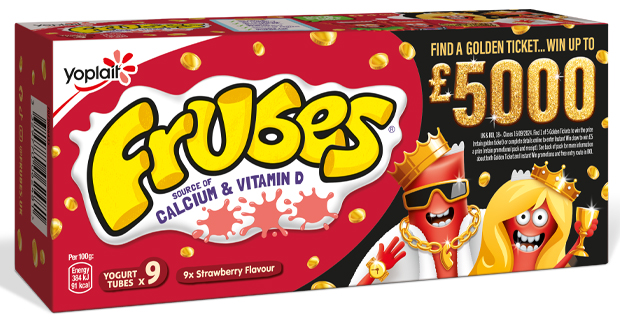 Frubes unveils ‘Golden Ticket’ on-pack promotion to drive back-to-school sales for retailers